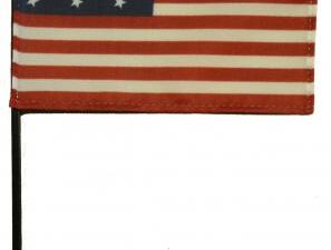 Star Spangled Banner Desk Flag, 4″ X 6″