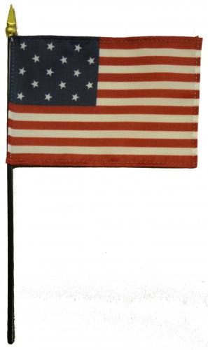 Star Spangled Banner Desk Flag