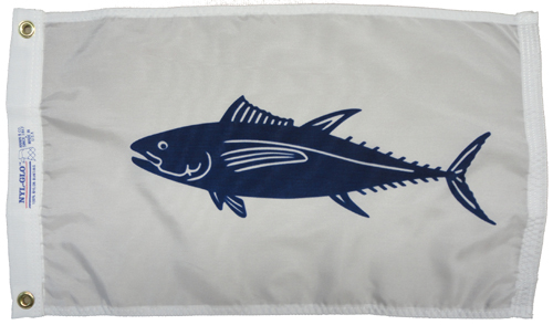 Tuna Fish Boat Flag