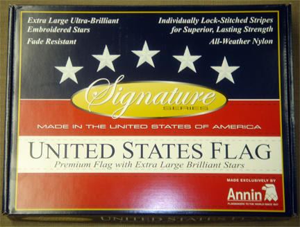 United States Signature Flag Box