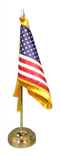 US Envoy Desk Flag Set