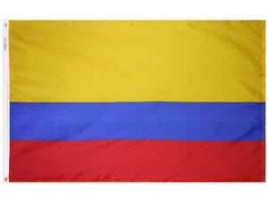 Colombia Flag, Nylon All Styles