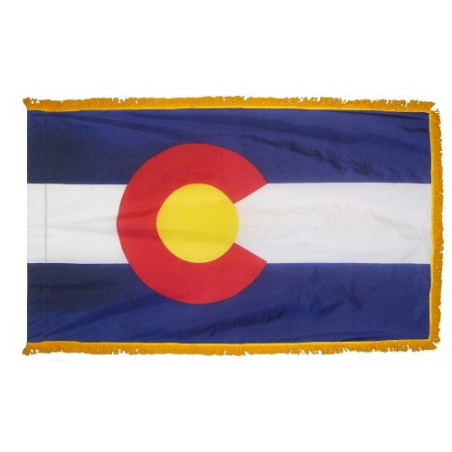 Colorado Flag Fringed