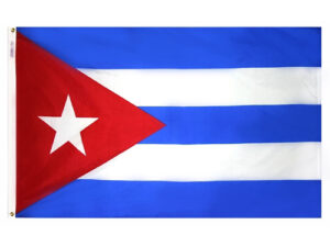 Cuba Flag, Nylon All Styles