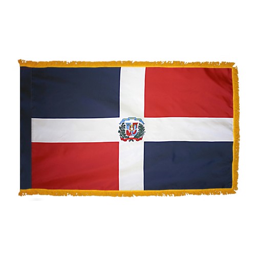 Dominican Republic Flag Fringe