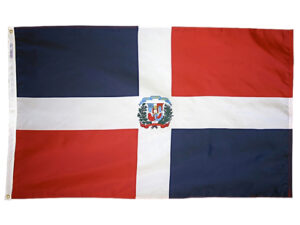 Dominican Republic Flag, Nylon All Styles