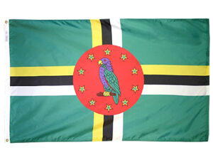 Dominica Flag, Nylon All Styles