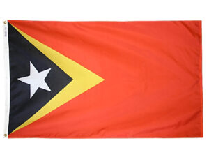 East Timor Flag, Nylon All Styles