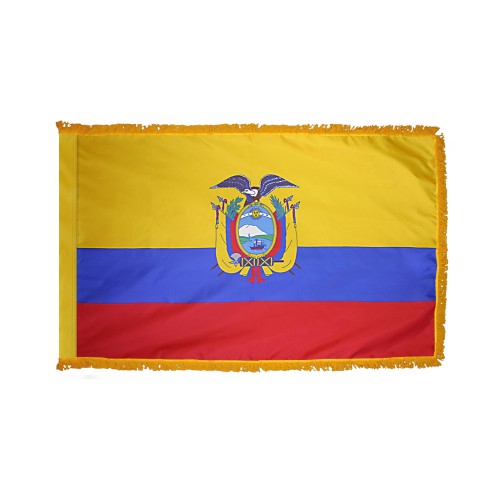 Ecuador Flag Fringed