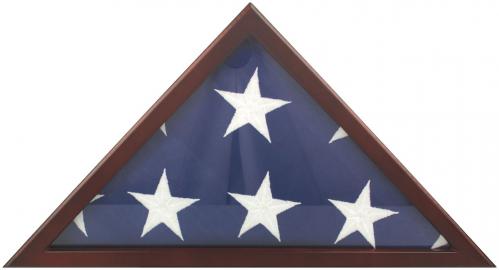 Cherry Memorial Flag Display Case