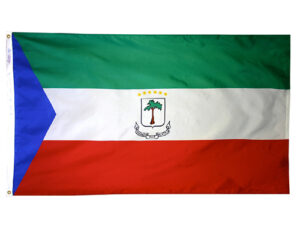 Equatorial Guinea Flag, Nylon All Styles