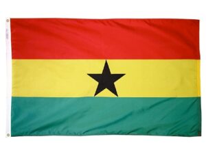 Ghana Flag, Nylon All Styles