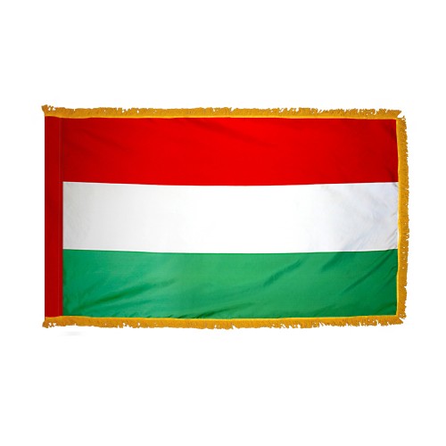 Hungary Flag Fringed