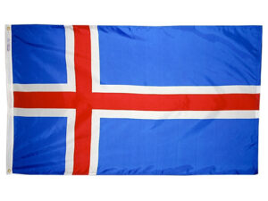Iceland Flag, Nylon All Styles