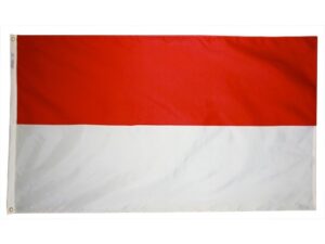 Indonesia Flag, Nylon All Styles