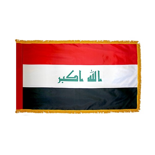 Iraq Flag Fringed