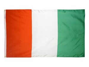 Ivory Coast Flag, Nylon All Styles