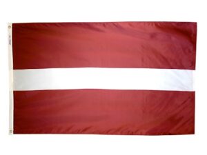 Latvia Flag, Nylon All Styles