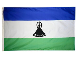 Lesotho Flag, Nylon All Styles