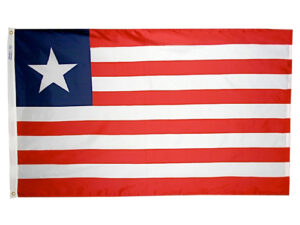 Liberia Flag, Nylon All Styles