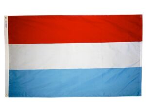 Luxembourg Flag, Nylon All Styles