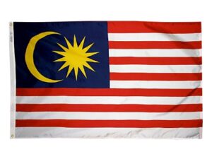 Malaysia Flag, Nylon All Styles