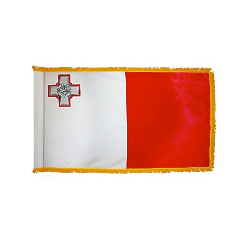 Malta Flag Fringed