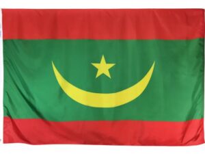 Mauritania Flag, Nylon All Styles