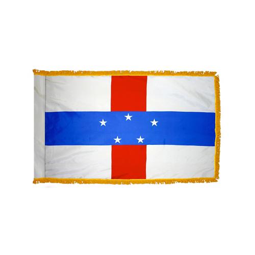 Netherlands Antilles Flag Fringed