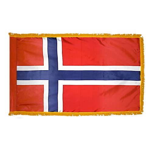 Norway Flag Fringed
