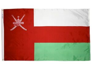 Oman Flag, Nylon All Styles