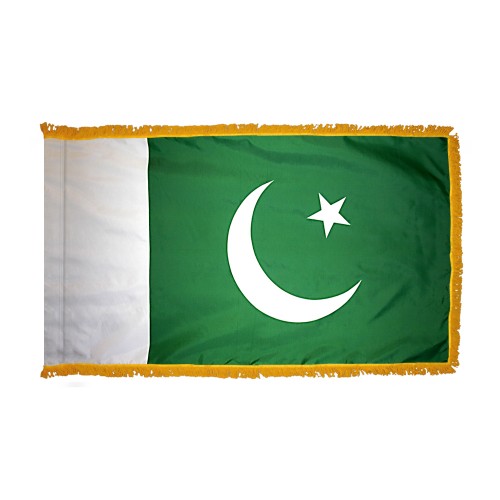 Pakistan Flag Fringed