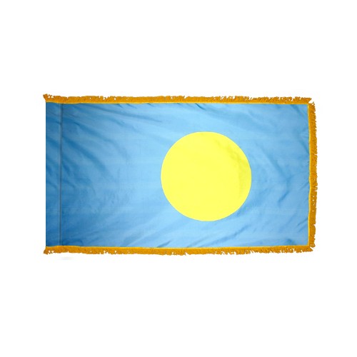 Palau Flag Fringed