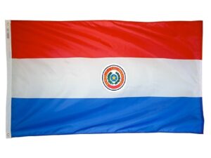 Paraguay Flag, Nylon All Styles