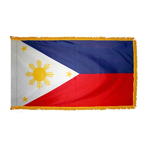 Philippines Flag Fringed