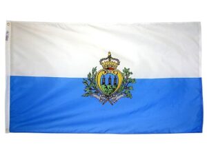 San Marino Flag, Nylon All Styles