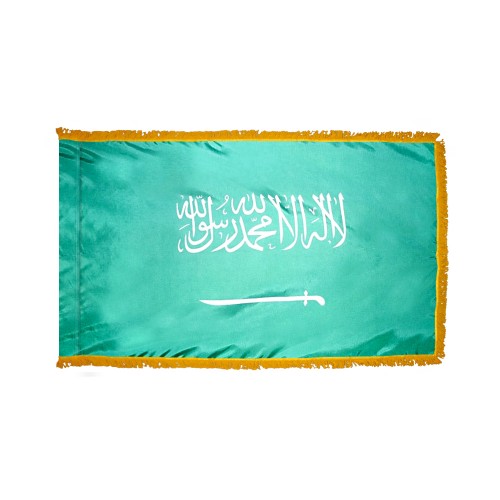 Saudi Arabia Flag Fringed
