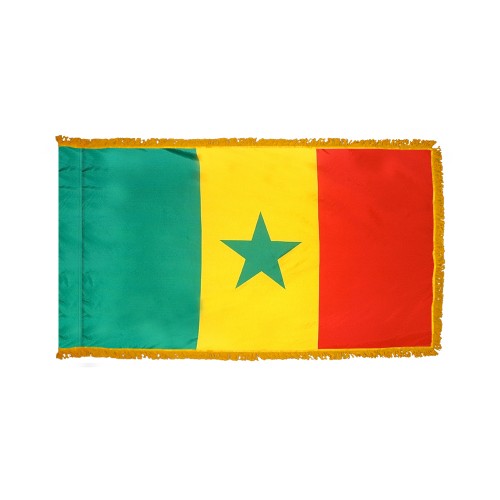 Senegal Flag Fringed