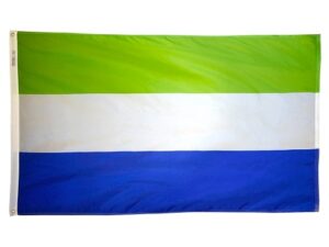 Sierra Leone Flag, All Styles