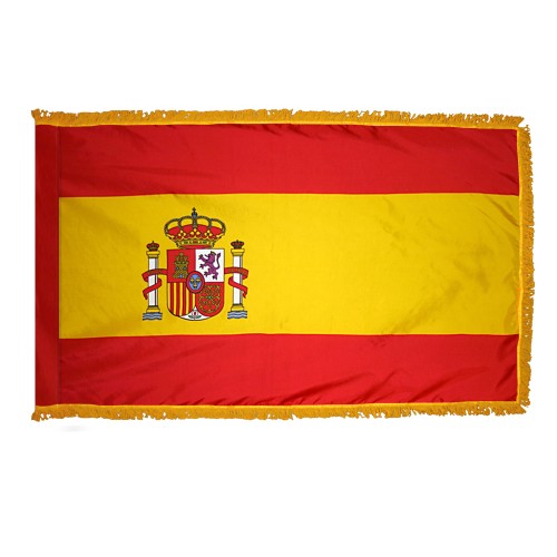 Spain Flag Fringed