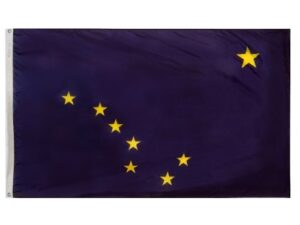 State of Alaska Flag, Nylon All Styles