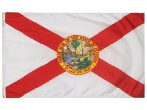 State of Florida Flag, Nylon All Styles