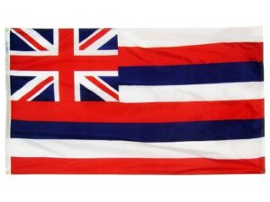 State of Hawaii Flag, Nylon All Styles