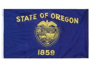 State of Oregon Flag, Nylon All Styles