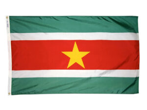 Suriname Flag, Nylon All Styles
