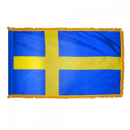 Sweden Flag Fringed