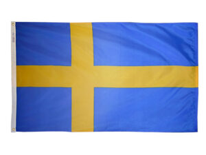 Sweden Flag, Nylon All Styles