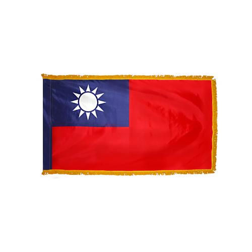 Taiwan Flag Fringed