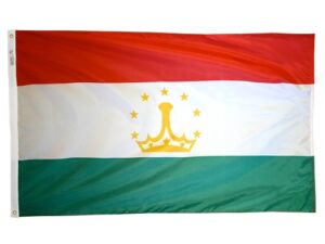 Tajikistan Flag, Nylon All Styles