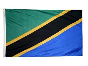 Tanzania Flag, Nylon All Styles